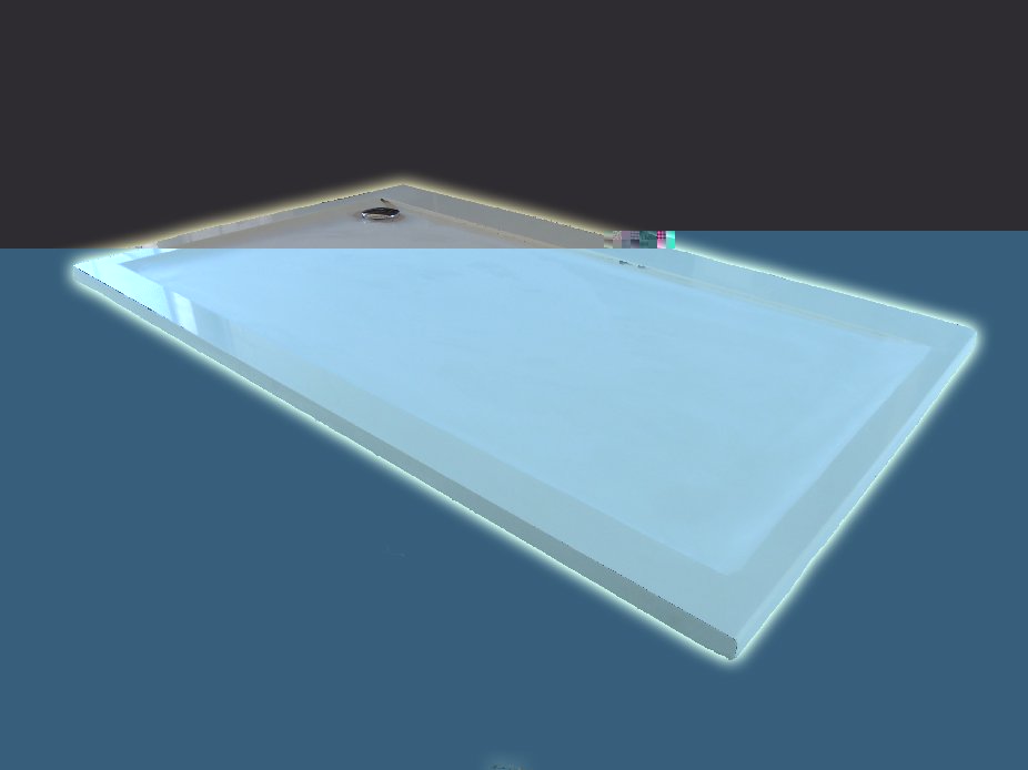 Plato ducha rectangular